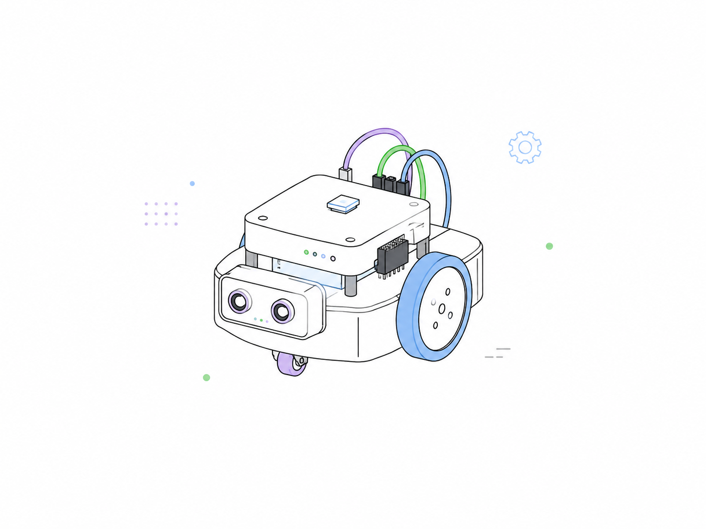 Как сигналы управляют роботом